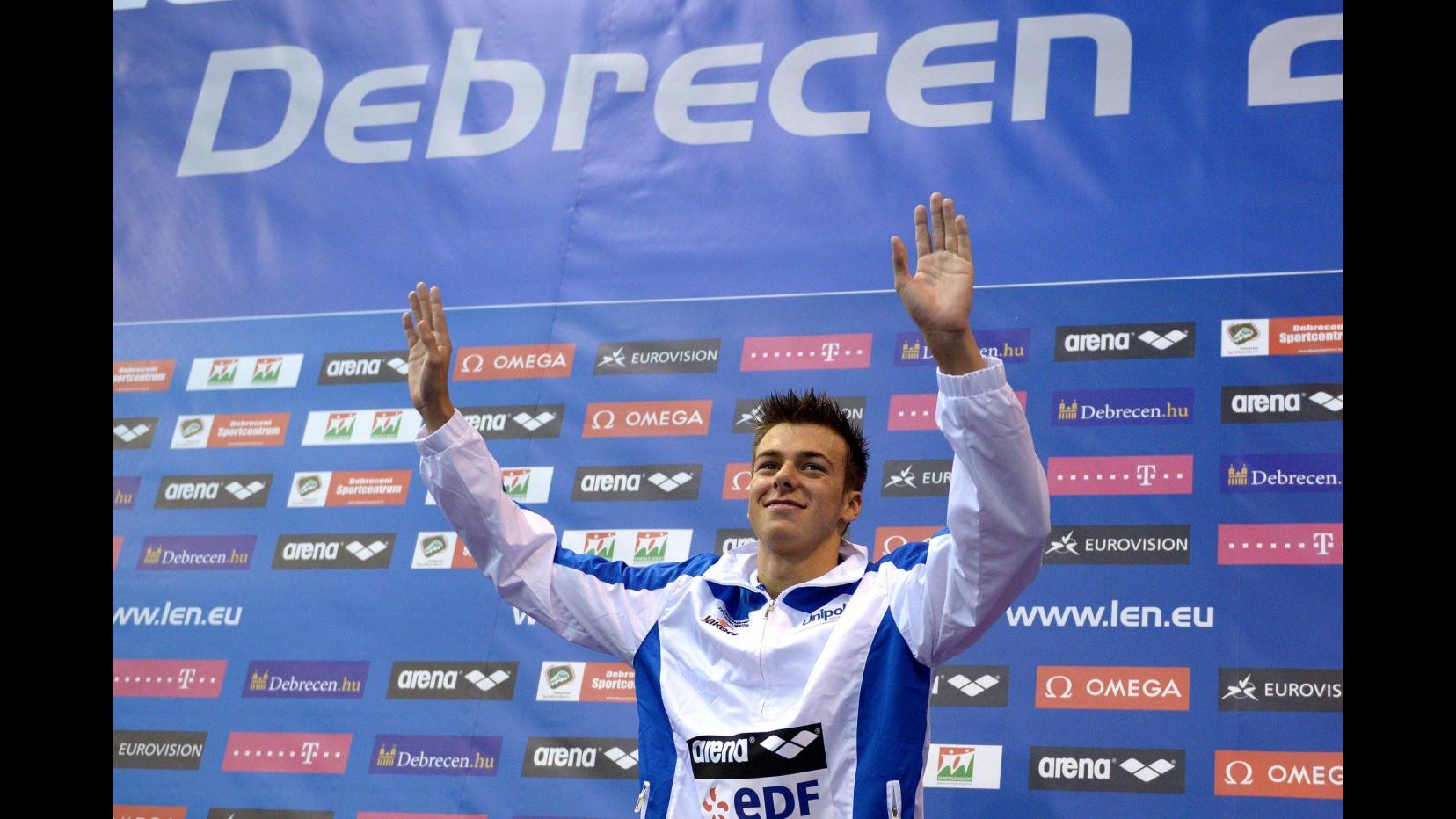 Europei, Paltrinieri vince oro nei 1500 sl e vola a Londra