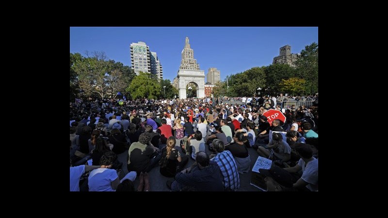 Occupy Wall Street, migliaia in assemblea in parco Washington Square