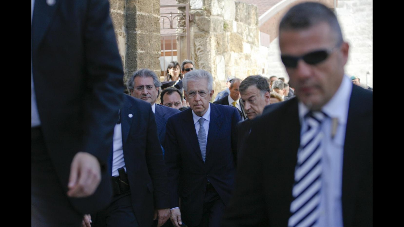 Monti contestato a Sant’Agostino
