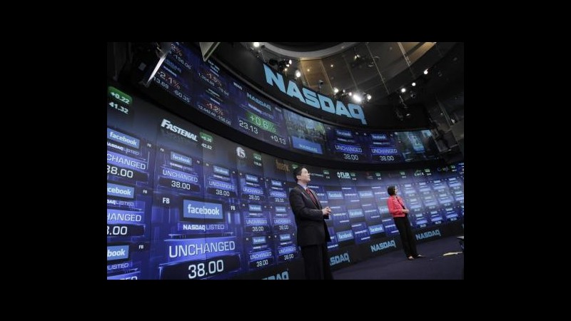 Facebook crolla nella prima giornata dopo il debutto: -10,99%