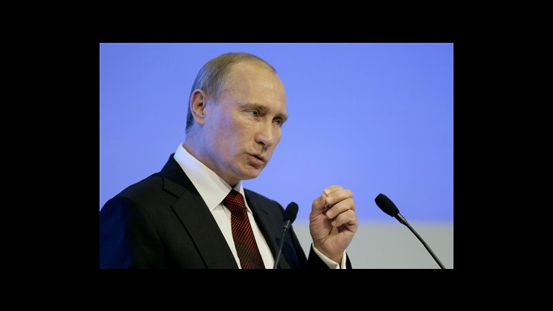 Russia, Putin: Ci aspettiamo Pil +4,1% e calo inflazione al 7% in 2011