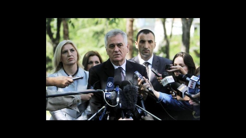 Ballottaggio presidenziali Serbia, exit poll: Vince Nikolic