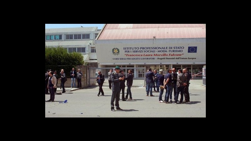 Brindisi, in un video i movimenti del killer