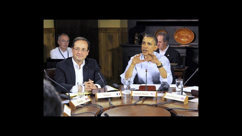 Leader G8: Grecia resti nell’euro