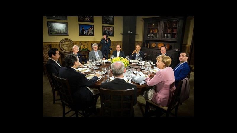 G8, Obama: Impegnati sulla crescita