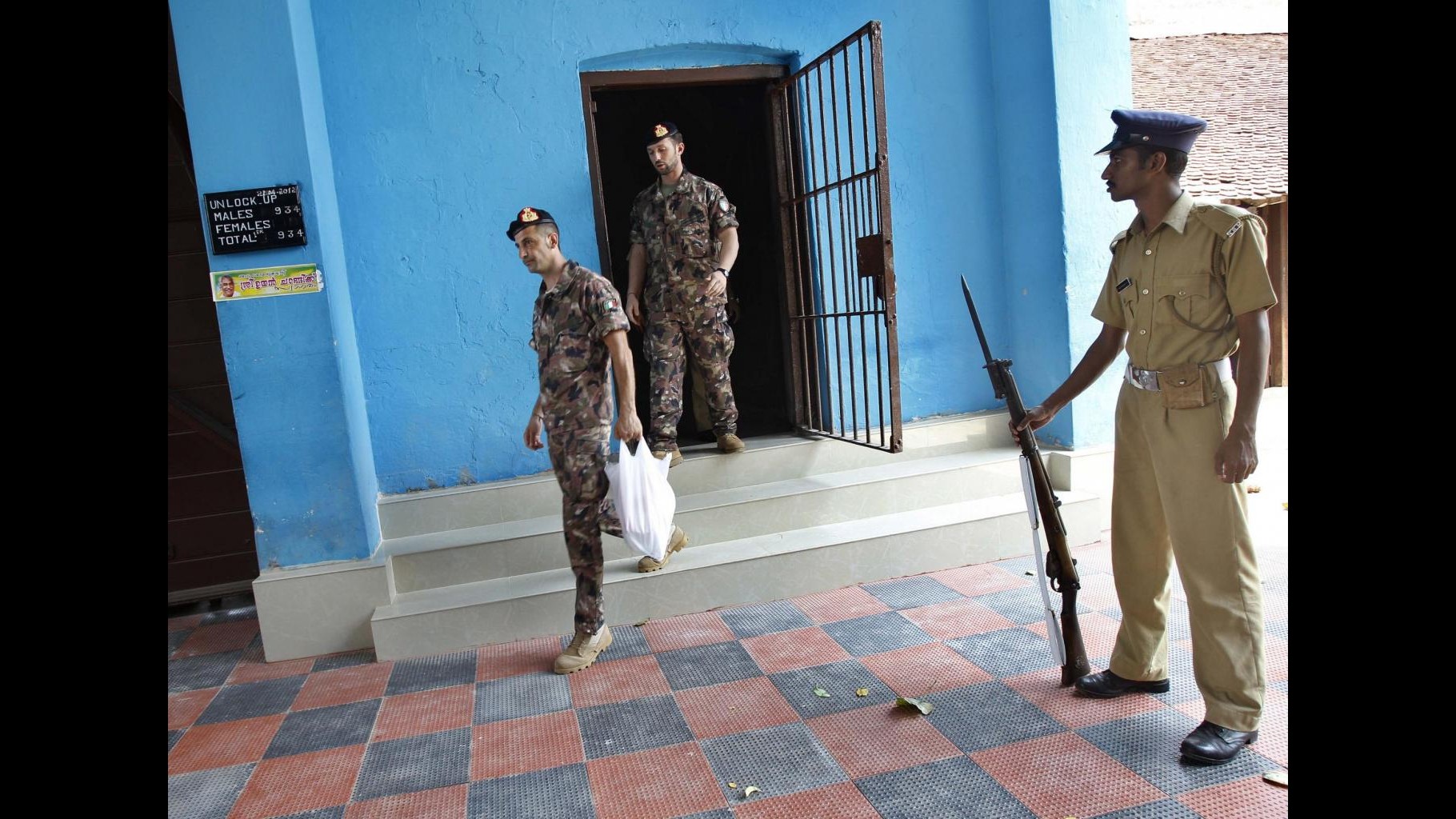 India, presentati capi d’accusa per marò