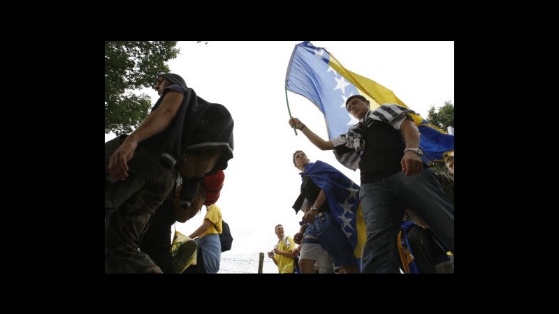 Bosnia, a un anno da elezioni proteste per mancata creazione governo