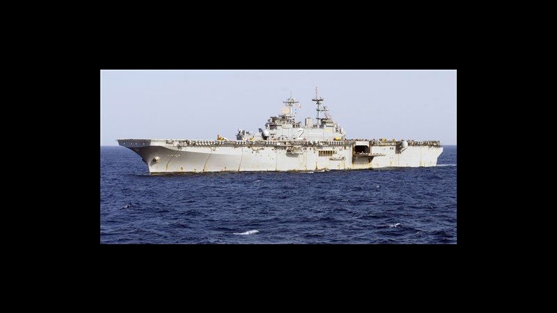 Usa, solo danni in scontro fra 2 navi marina al largo della California