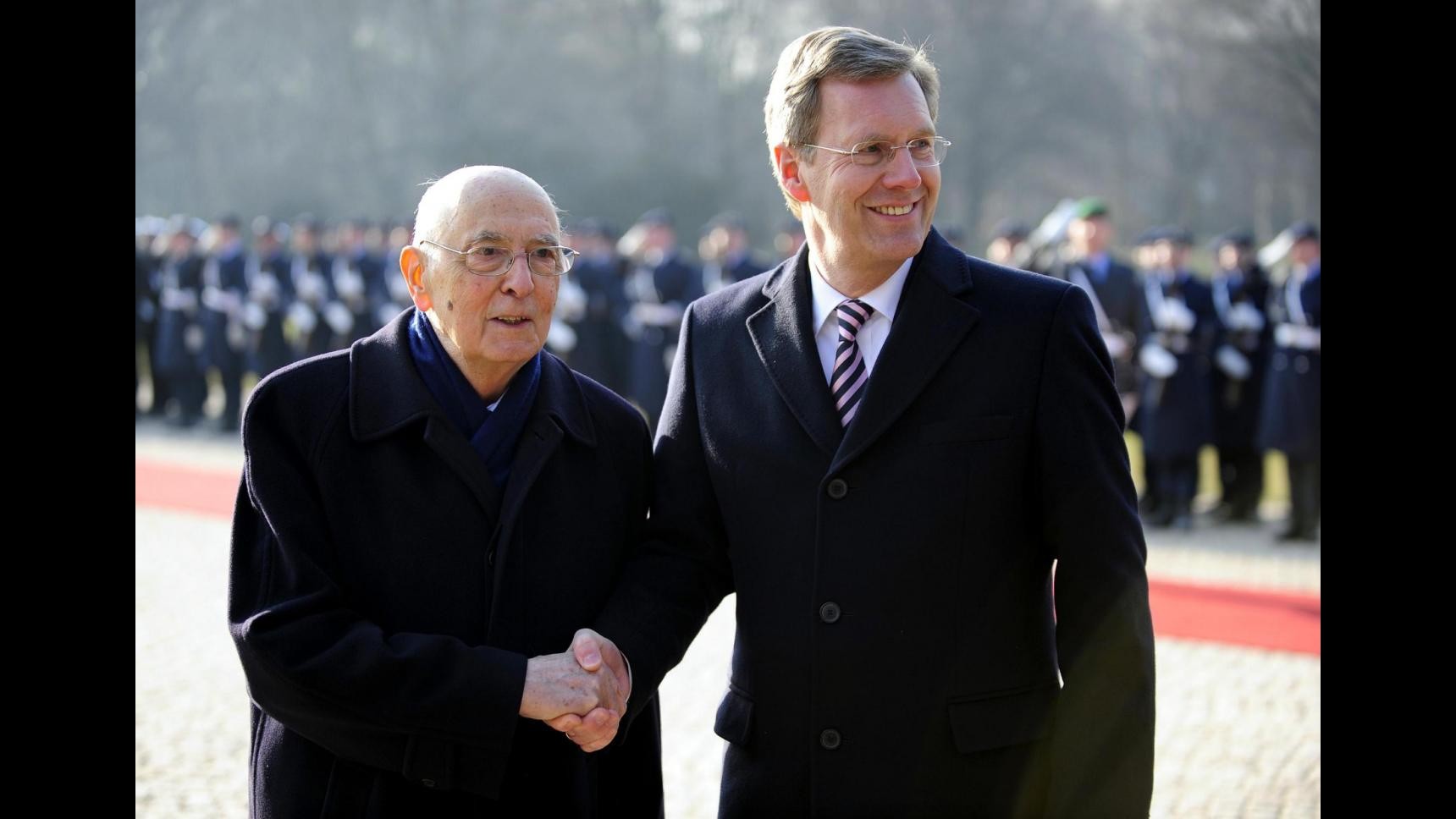 Napolitano: Integrazione EU batte crisi