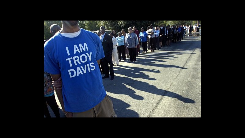 Usa, oltre mille persone al funerale di Troy Davis in Georgia