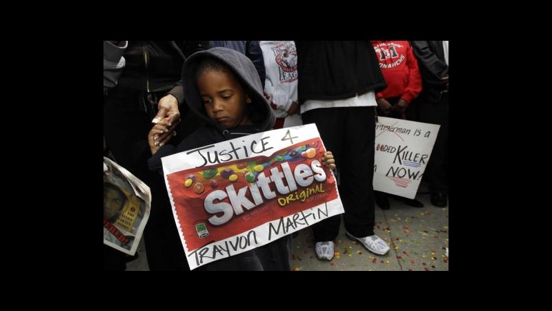 Usa, omicida di Trayvon Martin aveva fratture e tagli dopo aggressione