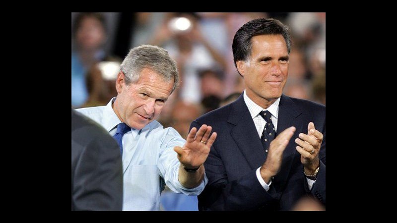 Usa 2012, Bush appoggia Mitt Romney