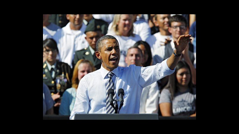 Obama: Congresso approvi piano lavoro, è tempo di agire insieme