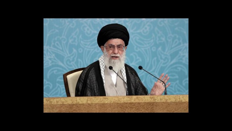 Khamenei: Soluzione con due Stati calpesta diritti dei palestinesi