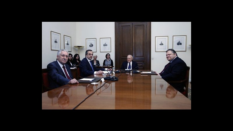 Grecia, iniziato incontro tra presidente e leader dei partiti