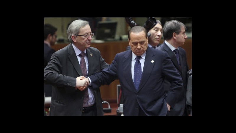 Crisi, Juncker: ‘Must’ che da vertice escano sforzi importanti Italia