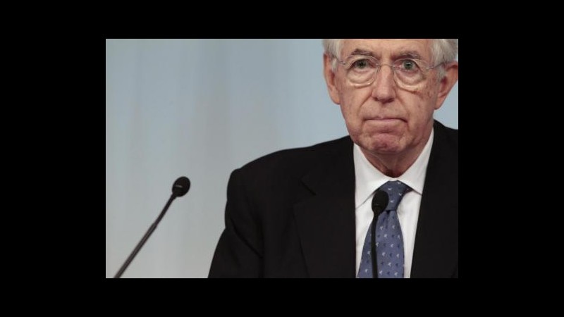Monti: Europa ancora un modello ma sta facendo passi indietro