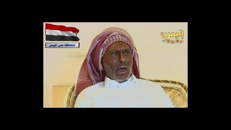 Yemen, Saleh ad ambasciatore Usa: Raggiunto cessate il fuoco