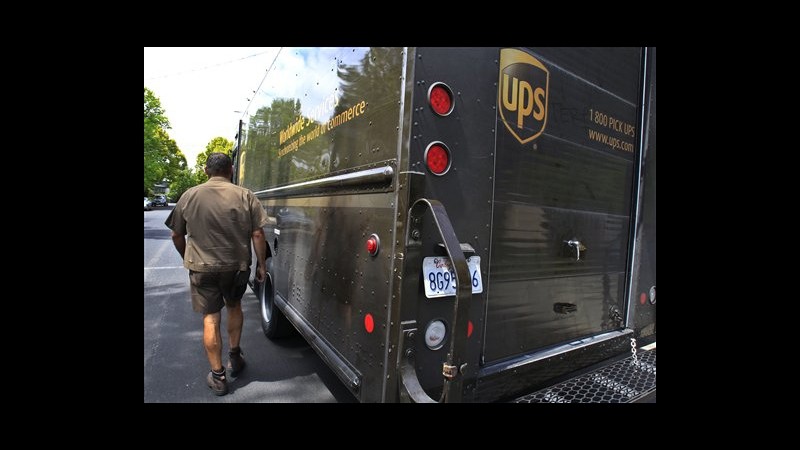 Ups, utile +5% a 1,04 mld dollari nel III trimestre