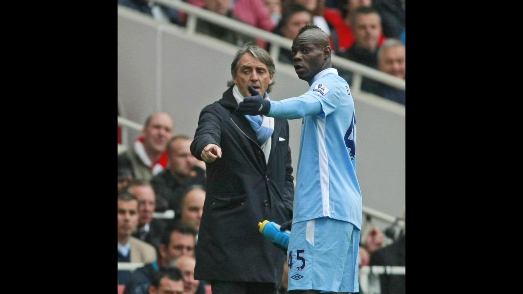 Mancini su Balotelli: Se vinciamo, stare lontani da Mario