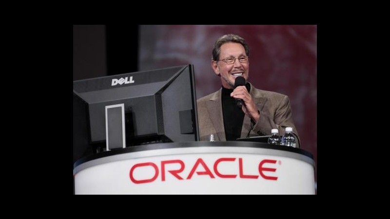 Oracle verso acquisizione software ‘cloud’ RightNow per 1,5 mld dlr