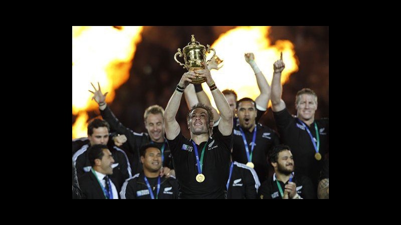 Mondiali rugby, All Blacks sul tetto del mondo dopo 24 anni