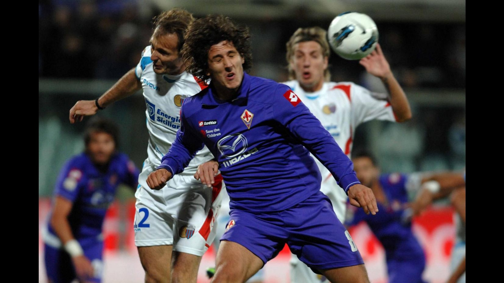 Catania irriducibile, Fiorentina fermata sul pari: 2-2