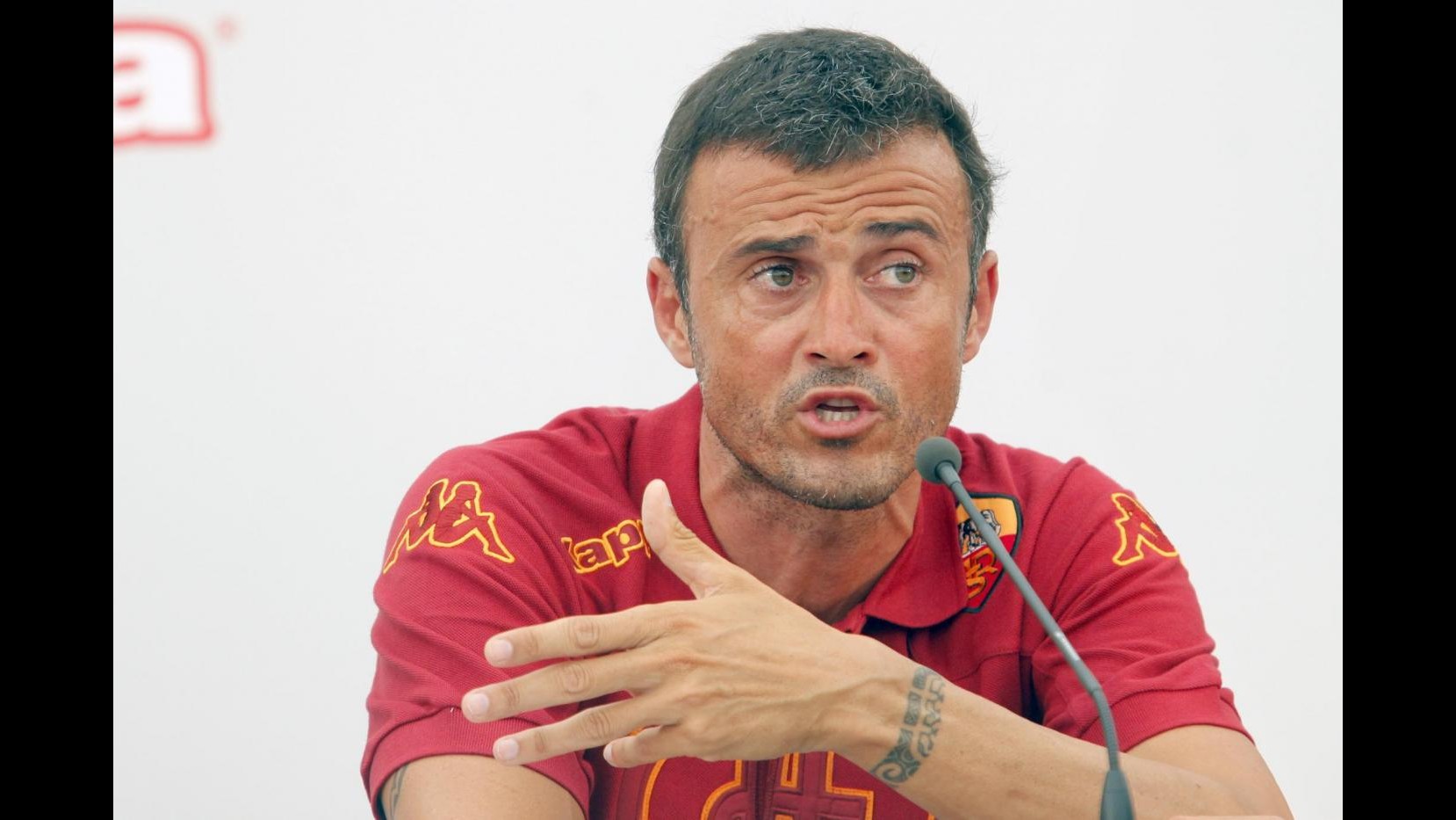 Roma, Luis Enrique: Totti? Non vogliamo rischiarlo
