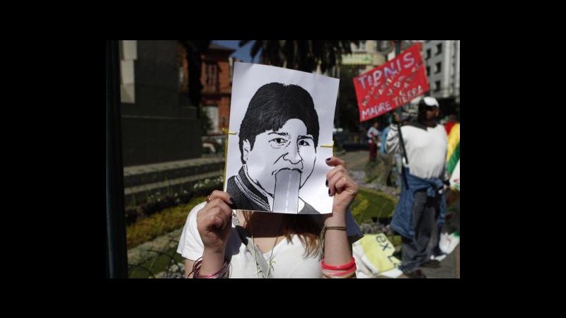 Bolivia, Morales rinuncia a costruzione autostrada in riserva indios