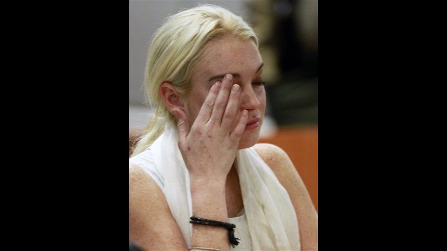 Lindsay Lohan ritarda al primo giorno di servizio civile:Mi sono persa