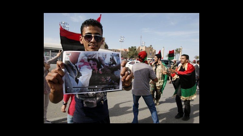 Libia, Onu chiede indagine su morte di Muammar Gheddafi