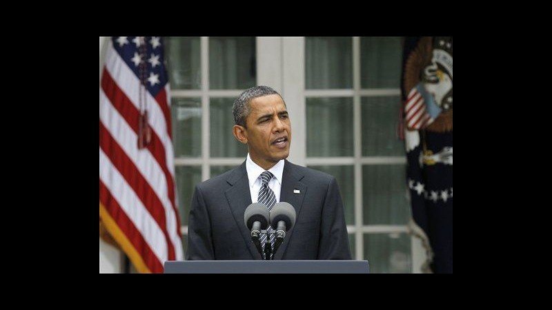 Obama: Oggi possiamo dire che il regime di Gheddafi è finito