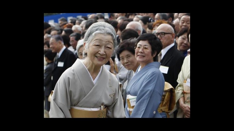 Giappone, imperatrice Michiko compie 77 anni: L’età mi sta rallentando