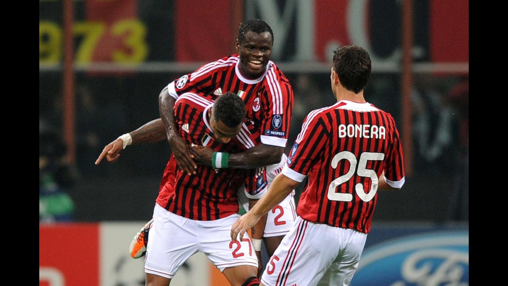 Ibrahimovic-Boateng, Milan doma 2-0 il Bate Borisov