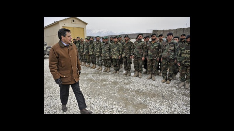 Afghanistan, Francia inizia ritiro truppe, tornati 200 soldati