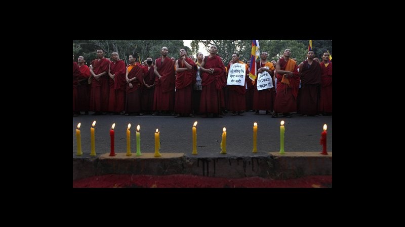 Dalai Lama in India prega per tibetani immolati:Cina cessi oppressione