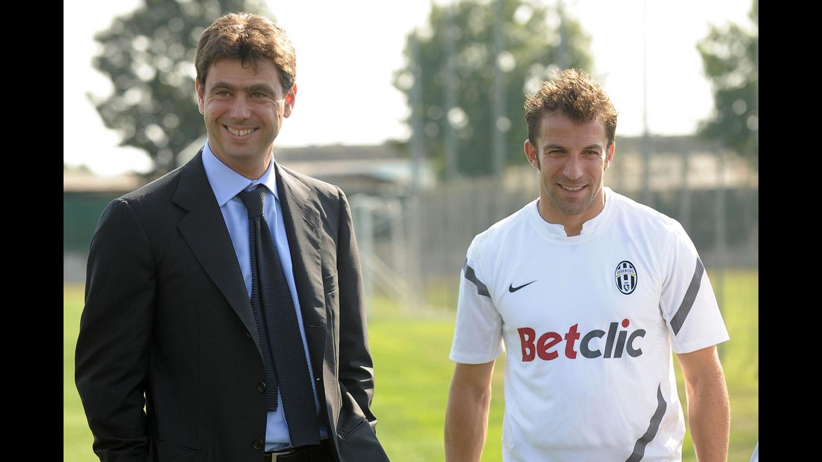Agnelli: Applausi a Del Piero all’ultimo anno in bianconero