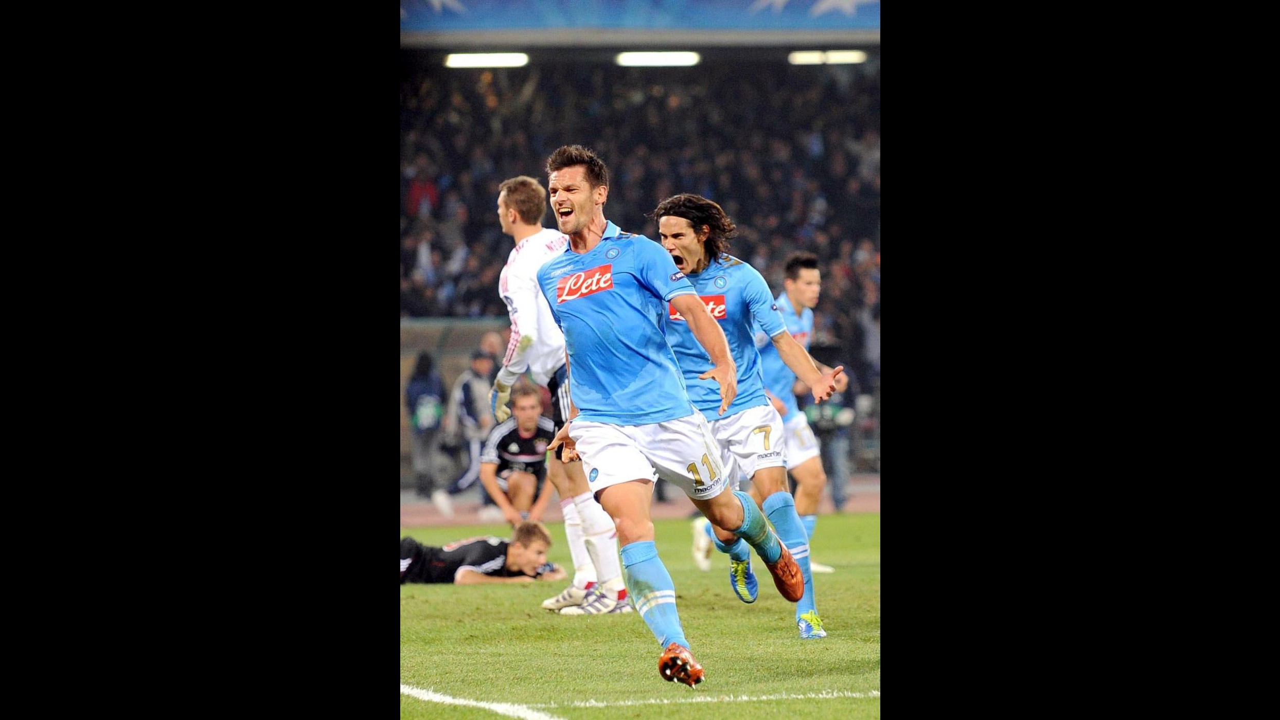Champions: l’Inter sbanca Lille, il Napoli frena il Bayern