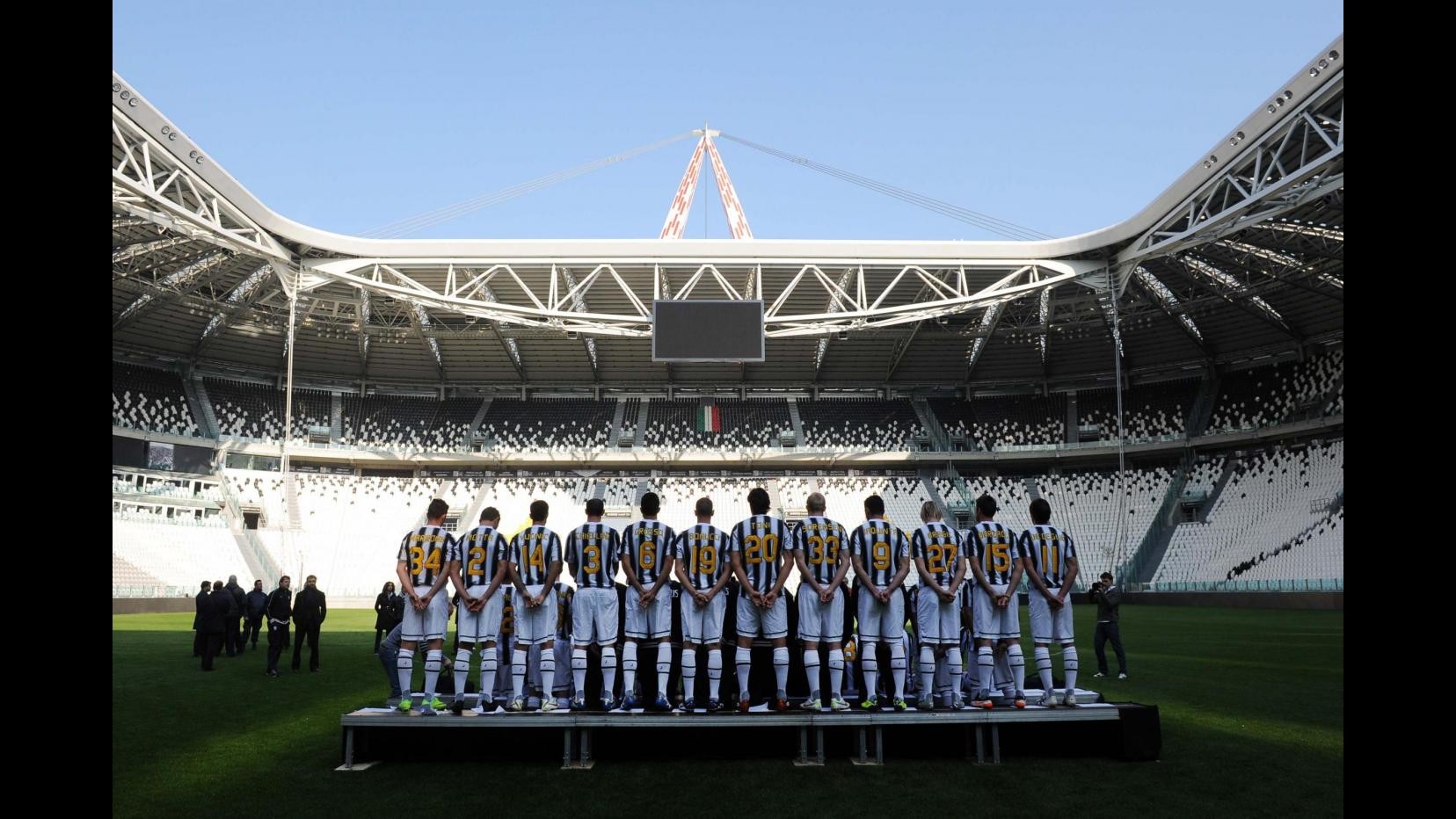 Scattata foto ufficiale Juventus