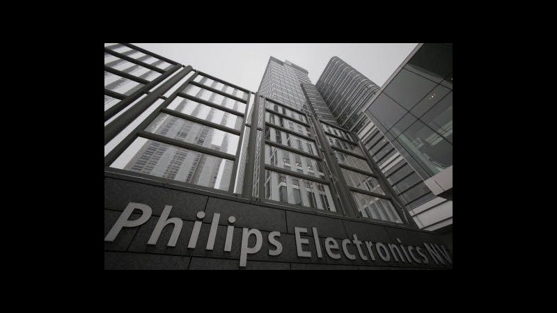 Philips, profitti calano dell’86%: previsto taglio 4.500 dipendenti
