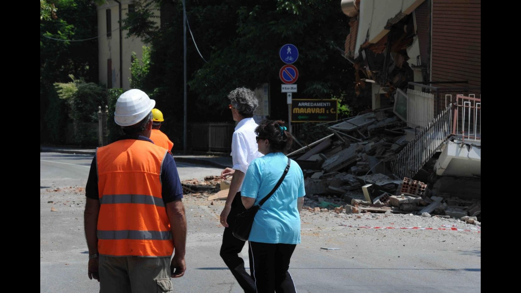 Sisma Emilia, 62 scosse nella notte