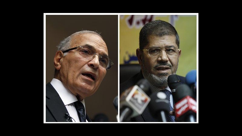 Egitto, dati ufficiali confermano: A ballottaggio Morsi e Shafiq