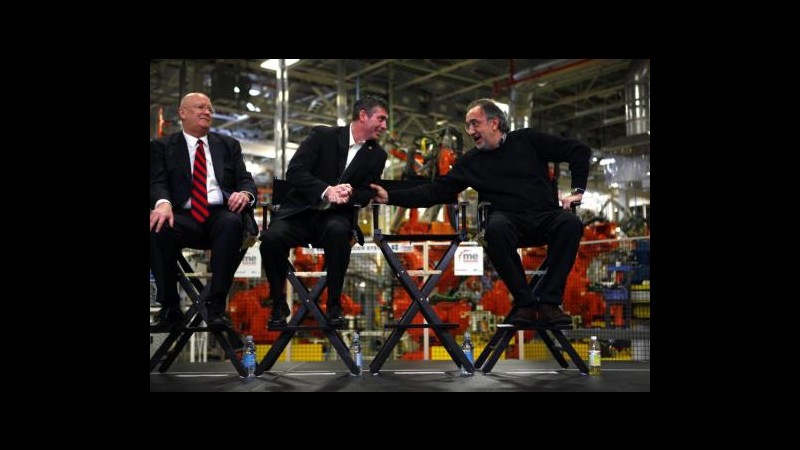 Fiat, Marchionne: Da luglio acquisteremo quote Veba in Chrysler
