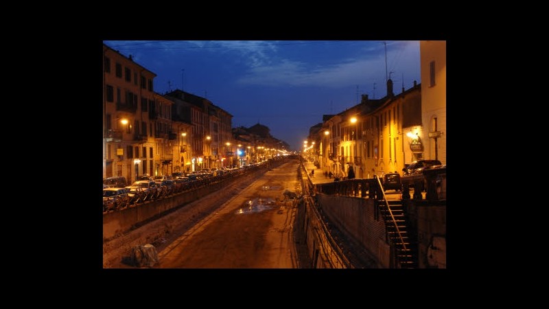 Milano, Navigli pedonalizzati nel week end e meno dehor