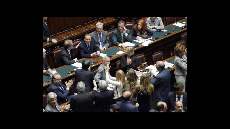 Fiducia al cardiopalma, passa con 316 sì