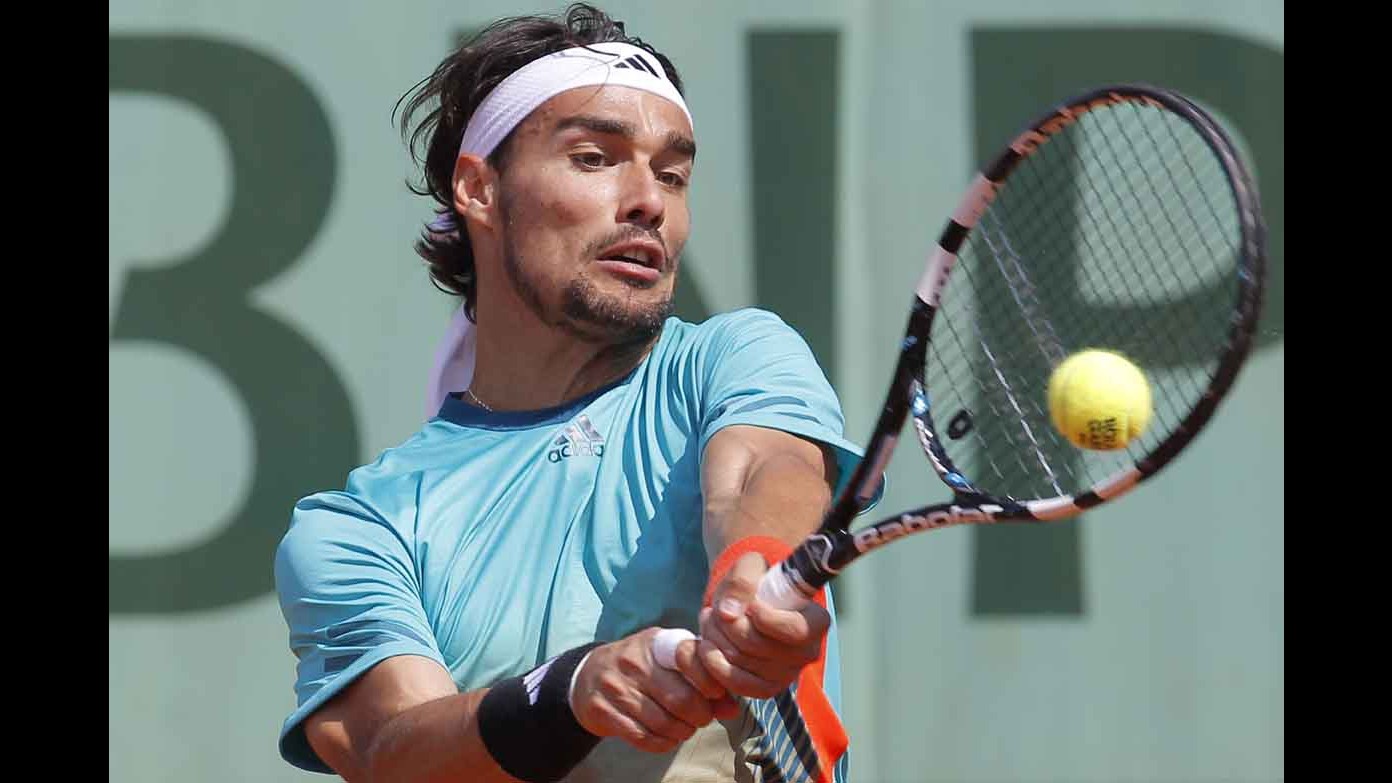 Roland Garros, Fognini ed Errani al secondo turno. Cipolla ko