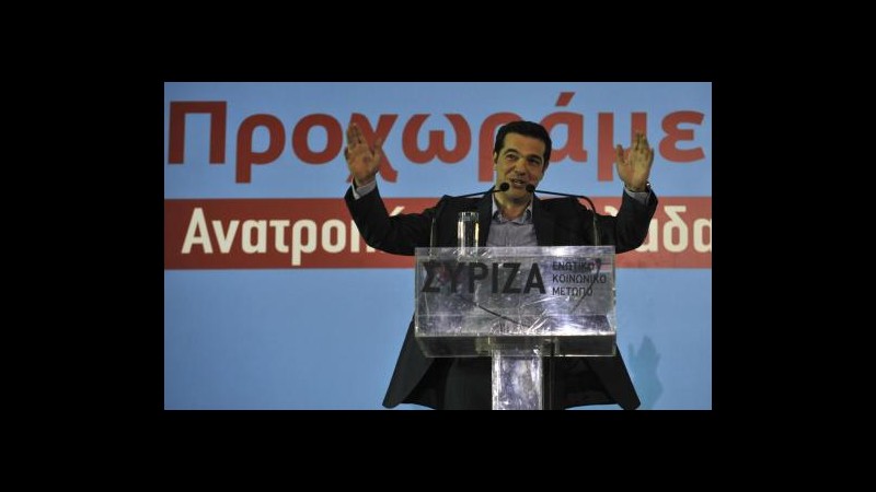 Grecia, sondaggio: Syriza sale al 30%, Nuova democrazia al 26%