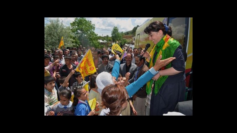 Turchia, 10 anni a deputata curda Leyla Zana per propaganda Pkk