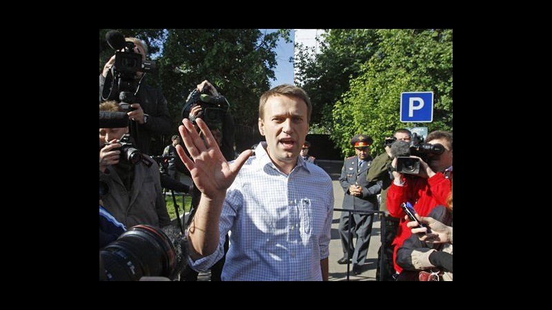 Russia, rilasciati dopo 15 giorni due leader opposizione