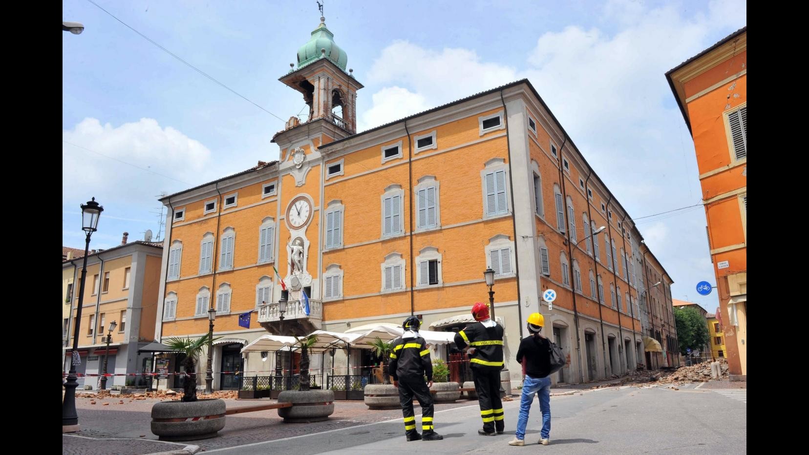 Sisma Emilia, forti scosse nella notte